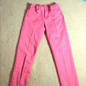Cute pink jeans great for normal clothing